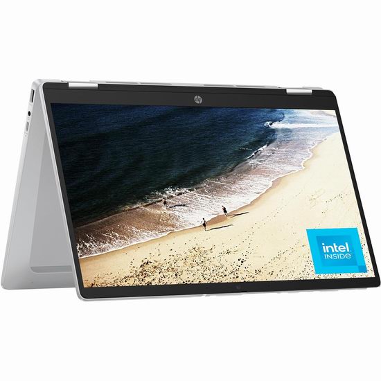  历史新低！HP 惠普 Chromebook x360 14英寸 触摸屏 谷歌笔记本电脑（4GB/64GB）4.6折 229.99加元包邮！