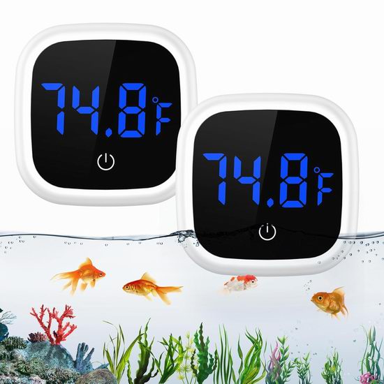  白菜价！历史新低！KeeKit 水族箱温度计2件套3.5折 5.99加元清仓！