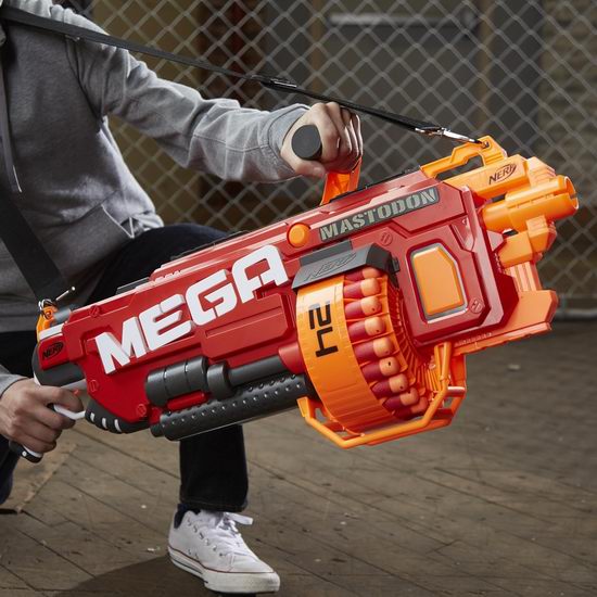  Nerf N-Strike Mega Mega Mastodon 软弹玩具枪4.6折 63.67加元包邮！