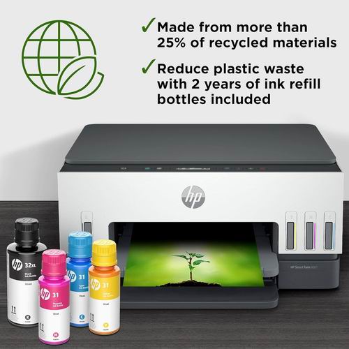  史低价！HP Smart Tank 6001 无线一体式无墨盒打印机5折 149.99加元（原价 299.99加元）