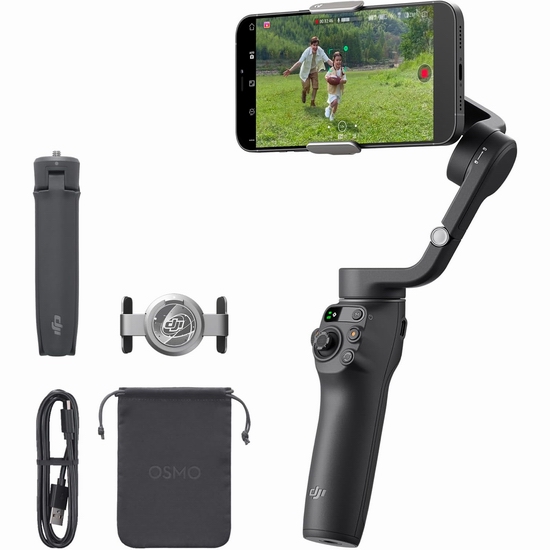  DJI Osmo Mobile 6 大疆三轴手持云台稳定器7折 145加元包邮！2色可选！