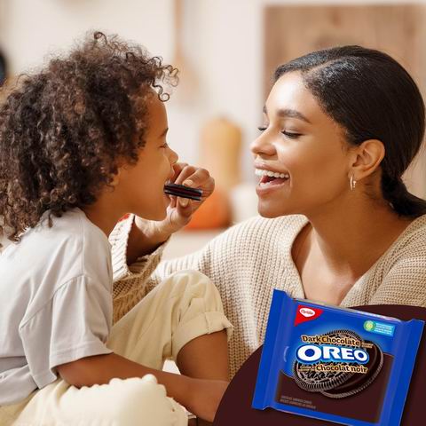  Oreo 奥利奥黑巧克力夹心饼干 买2袋6加元