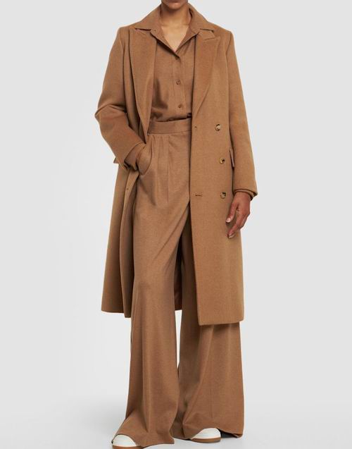  Max Mara LVR Exclusive 驼毛双排扣大衣 1444加元（原价 3610加元）+ 无关税无消费税