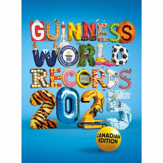 历史新低！2025版《Guinness World Records 吉尼斯世界纪录大全》4.1折 15加元！全球最畅销版权图书！