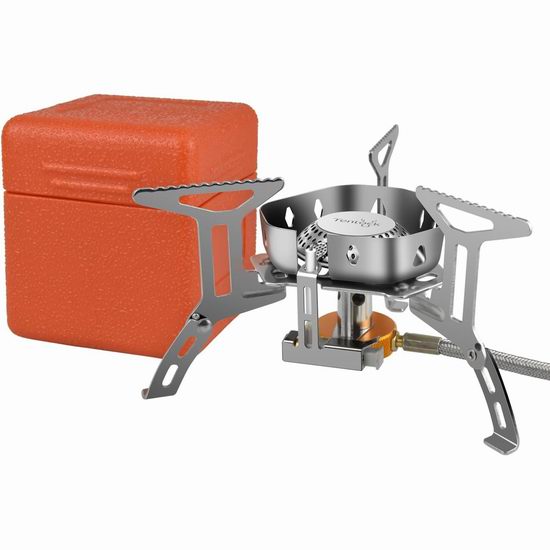  白菜价！历史新低！Tentock 3500W 便携式防风燃气炉2.8折 9.99加元清仓！