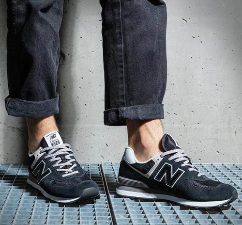  New Balance 男式 574 运动鞋 91.19加元（原价 119.99加元，6码）