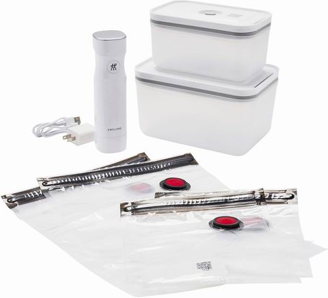  ZWILLING 双立人 Fresh & Save 真空机配套保鲜袋+保鲜盒 99.99加元（原价 139.99加元）