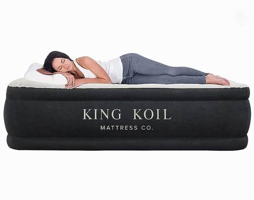  同款商品销量第一！King Koil 豪华Queen充气床垫 189.95加元（原价 199.97加元）