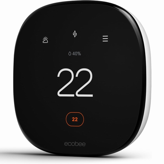  ecobee 加强版 智能恒温器7.5折 186.98加元包邮！