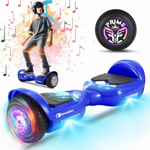  史低价！Gyrocopters Pro 6.0 蓝牙GPS版 电动平衡车5折 149.95加元包邮！多色可选