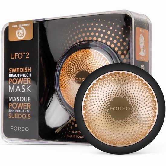  白菜价！历史新低！FOREO 斐珞尔 UFO 2代 强效智臻面膜仪5折 134.5加元包邮！