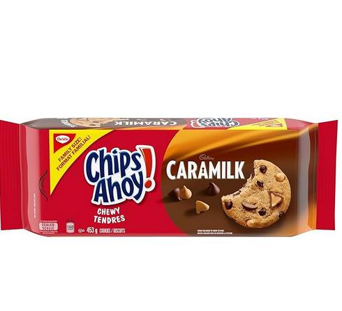  Chips Ahoy! Caramilk 曲奇饼干 3.78加元（原价 5.79加元）