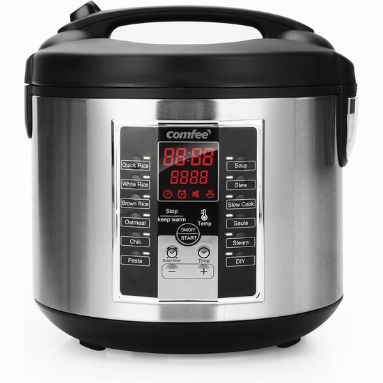  COMFEE 5.2夸脱 12合1 多功能电饭煲4.8折 55.99加元包邮！