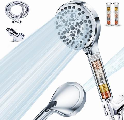  史低价！DIVIMO 手持淋浴喷头 带过滤器 27.23加元（原价 81.99加元）！2色可选