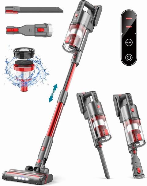  史低价！Ljuren 85000PRM 无线立式吸尘器2.3折 131.48加元（原价 569.99加元）