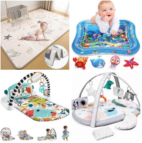  黑五价：亚马逊精选婴儿健身游戏垫 、地毯 12.99加元起！