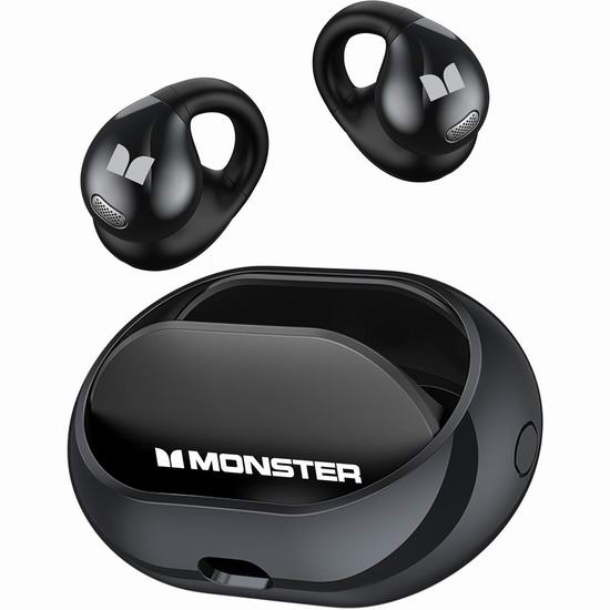  白菜价！历史新低！Monster 魔声 AC600 开放耳夹式耳机2折 29.99加元！