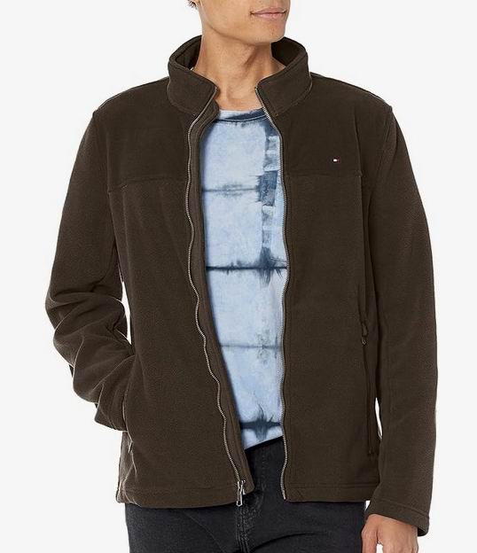  Tommy Hilfiger男式经典抓绒夹克 30.24加元起！多色可选