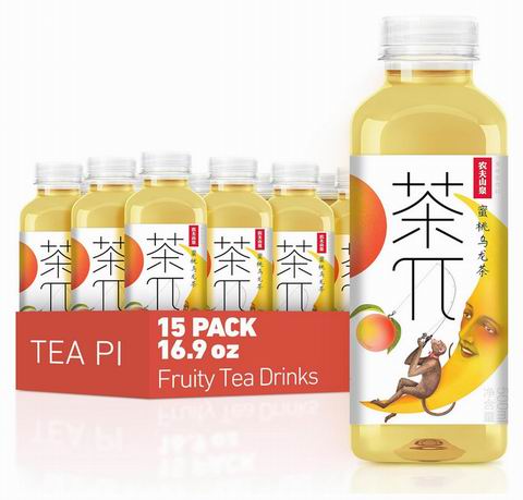  Tea PI 桃子乌龙冰茶/水果茶500毫升 ×15瓶  29.99加元（原价 39.99加元）！每瓶2.26加元！多种味道可选