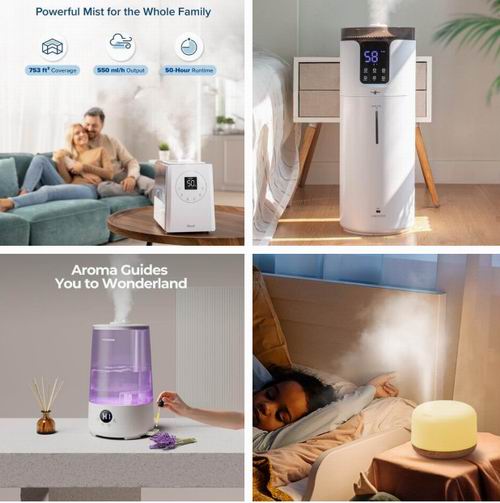  Amazon亚马逊加湿器史低价：加湿器4升 29.49加元