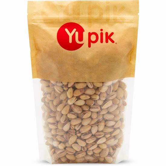  历史新低！Yupik 微咸 盐焗带壳开心果（1公斤）5.1折 16.98加元！