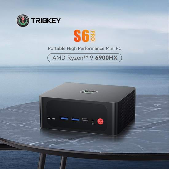  历史新低！TRIGKEY 迷你游戏台式机（AMD Ryzen 9, 16GB, 500GB SSD）6.1折 399.1加元包邮！