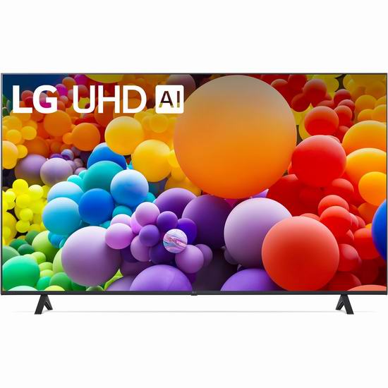  历史新低！LG 43/50/55/65/75英寸 UT7000系列 α5 AI处理器 4K智能电视7.5折 349.99-899.99加元包邮！