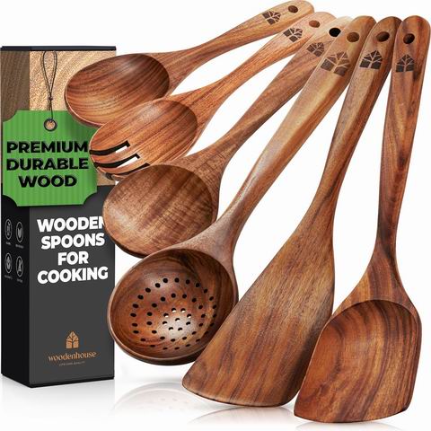  Woodenhouse 木制烹饪炊具6件套 29.97加元（原价 33.97加元）