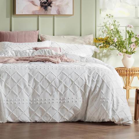  史低价！Bedsure  King 波西米亚风羽绒被套3件 50.34加元限量特卖（原价 69.99加元）
