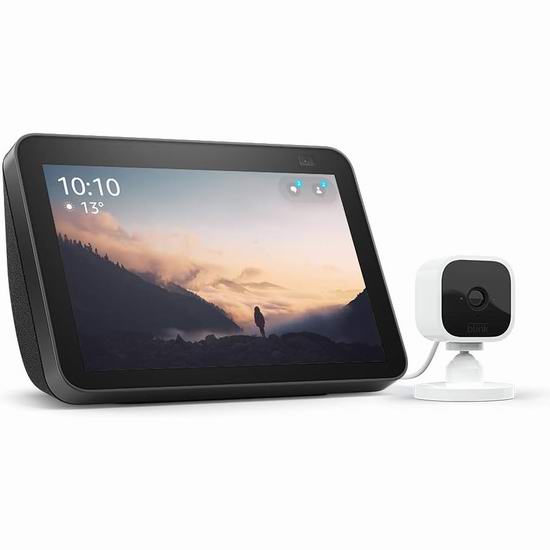  历史新低！Echo Show 8 第二代大屏智能显示器+Blink Mini摄像头3.9折 79.99加元包邮！