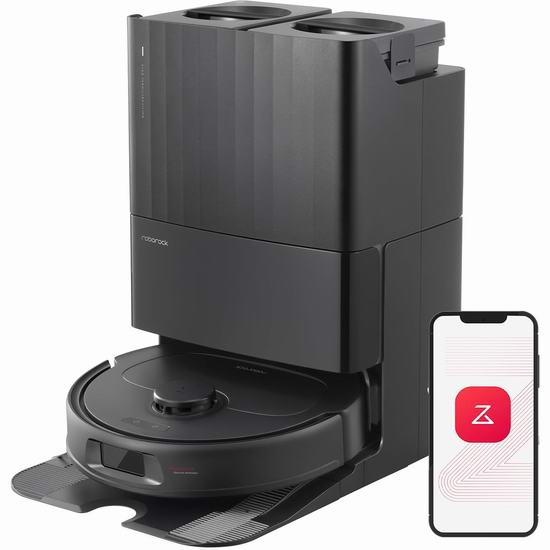  历史最低价！roborock 石头 Qrevo S 7000Pa 扫拖一体 热风烘干 智能扫地机器人5.8折 749.99加元！2色可选！
