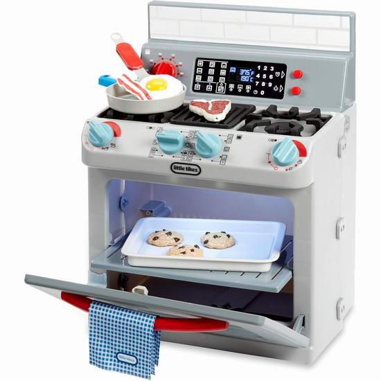 补货速抢！白菜价！历史新低！Little Tikes 小泰克 First Oven 儿童玩具厨房3.5折 25加元清仓！