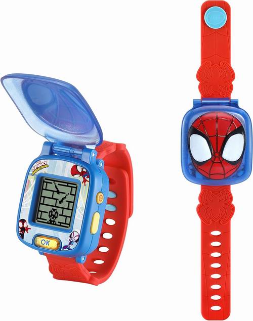  VTech 蜘蛛侠学习手表 英文版 19.99加元（原价 21.99加元）