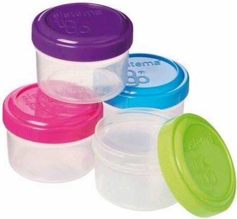  Sistema To Go 沙拉酱食品储存容器35毫升× 4个 3.97加元