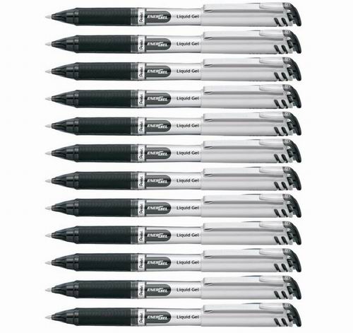  史低价！Pentel EnerGel  0.7mm 中号笔尖 液体凝胶滚珠笔12支  16.23加元（原价 36.96加元） ！每支1.35加元
