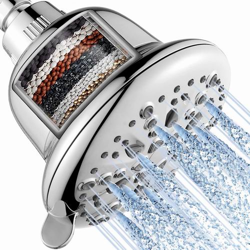  Cobbe 过滤淋浴喷头 去除氯+有害物质 27.99加元（原价 39.99加元）