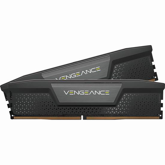  历史新低！CORSAIR 海盗船 VENGEANCE DDR5 RAM 32GB (2x16GB) 台式机内存条6.4折 112.49加元包邮！