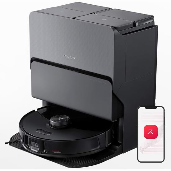  史低价！roborock 石头 S8 MaxV Ultra 10000Pa 扫拖一体 声波拖地 智能扫地机器人 1349.99加元（原价 2199.99加元）