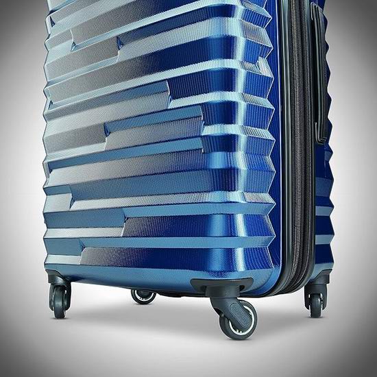  白菜价！Samsonite 新秀丽 全PC超轻拉杆行李箱1-3件套2.7折起！入2件套$215.59！