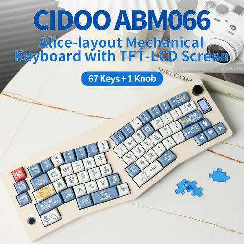  史低价！EPOMAKER 布局机械键盘 53.99加元（原价 134.99加元 ）