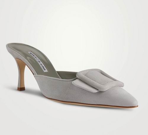  Manolo Blahnik Maysale 70麂皮穆勒鞋 621加元（原价 1035加元，6码）