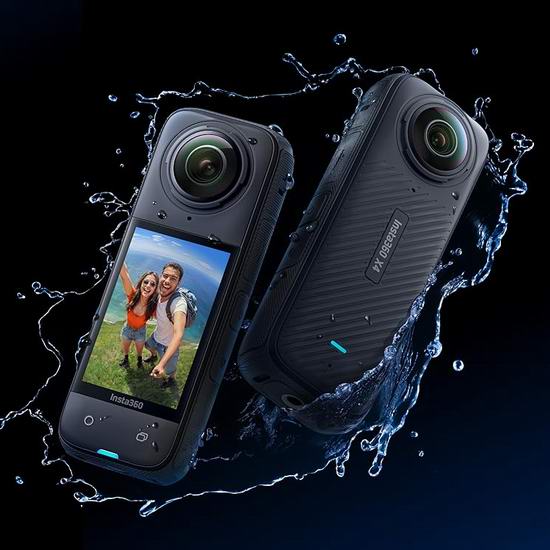  Insta360 影石春季大促，精选全景相机、运动相机、网络摄像头等6.6折起！入X4 8K全景运动相机！