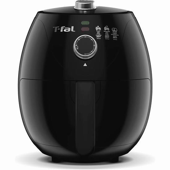  T-Fal 3.2升 健康无油空气炸锅5.7折 53.98加元包邮！