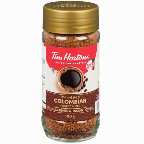 Tim Hortons 速溶黑咖啡(100克) 6.15加元(原价 8.49加元)!减脂瘦身,排毒养颜!