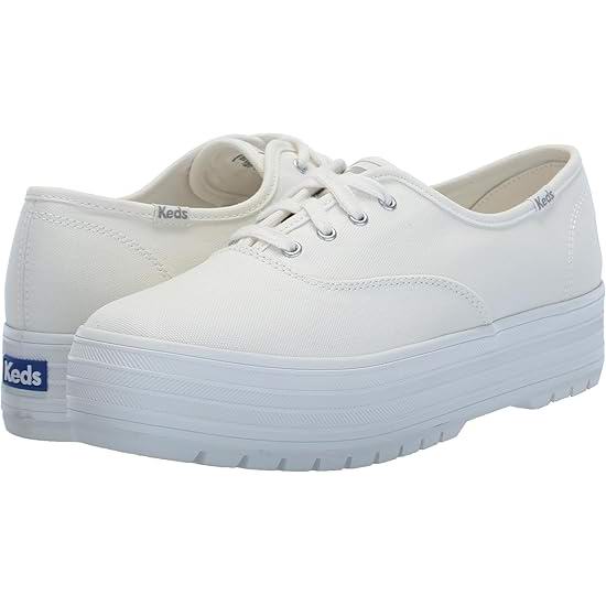  白菜速抢！历史新低！Keds 女式松糕厚底帆布鞋（5-6码）2.2折 19.99加元！