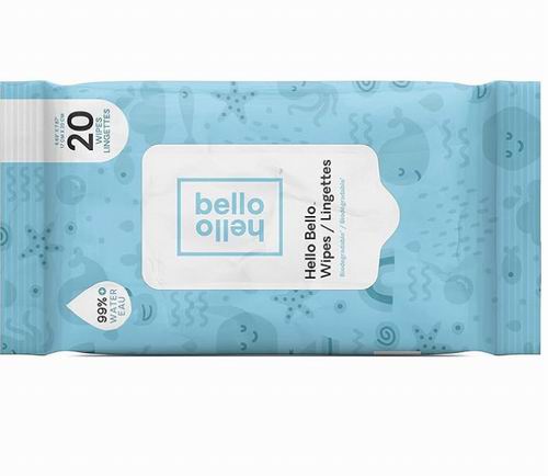  Hello Bello 婴儿湿巾20片 1.89加元