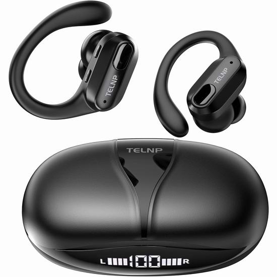  白菜价！TELNP R800 真无线耳机2.8折 12.99加元！续航50小时！