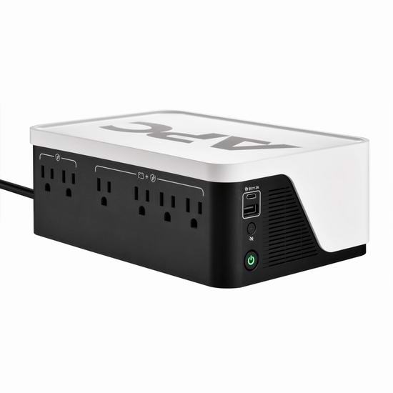  历史新低！APC BE700G3 UPS 700VA 停电应急 不间断备用电源插线板6折 89.99加元包邮！