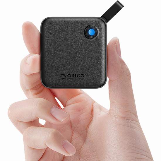  历史新低！ORICO 256GB 超便携SSD固态硬盘5折 22.99加元包邮！可接手机、配备二合一USB数据线！