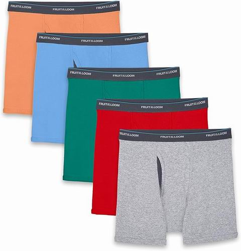  Fruit of the Loom 男童 Coolzone 纯棉平角内裤4件套 12.97加元！每条3.24加元